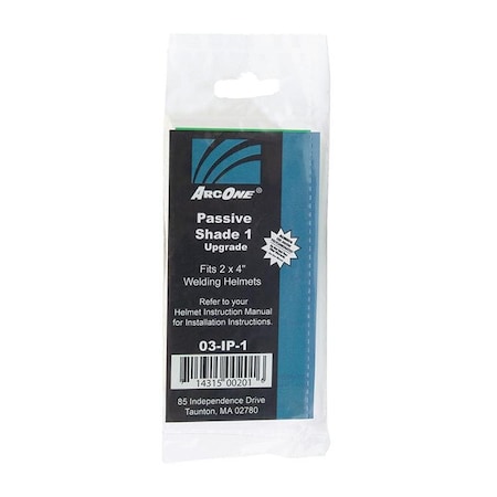 Walter Surface Technologies 2x4 welding cover plate - passive shade 2 03IP-2